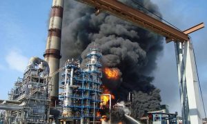 Refinery fires: Firefighting strategies and tactics