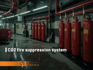 CO2 fire suppression system