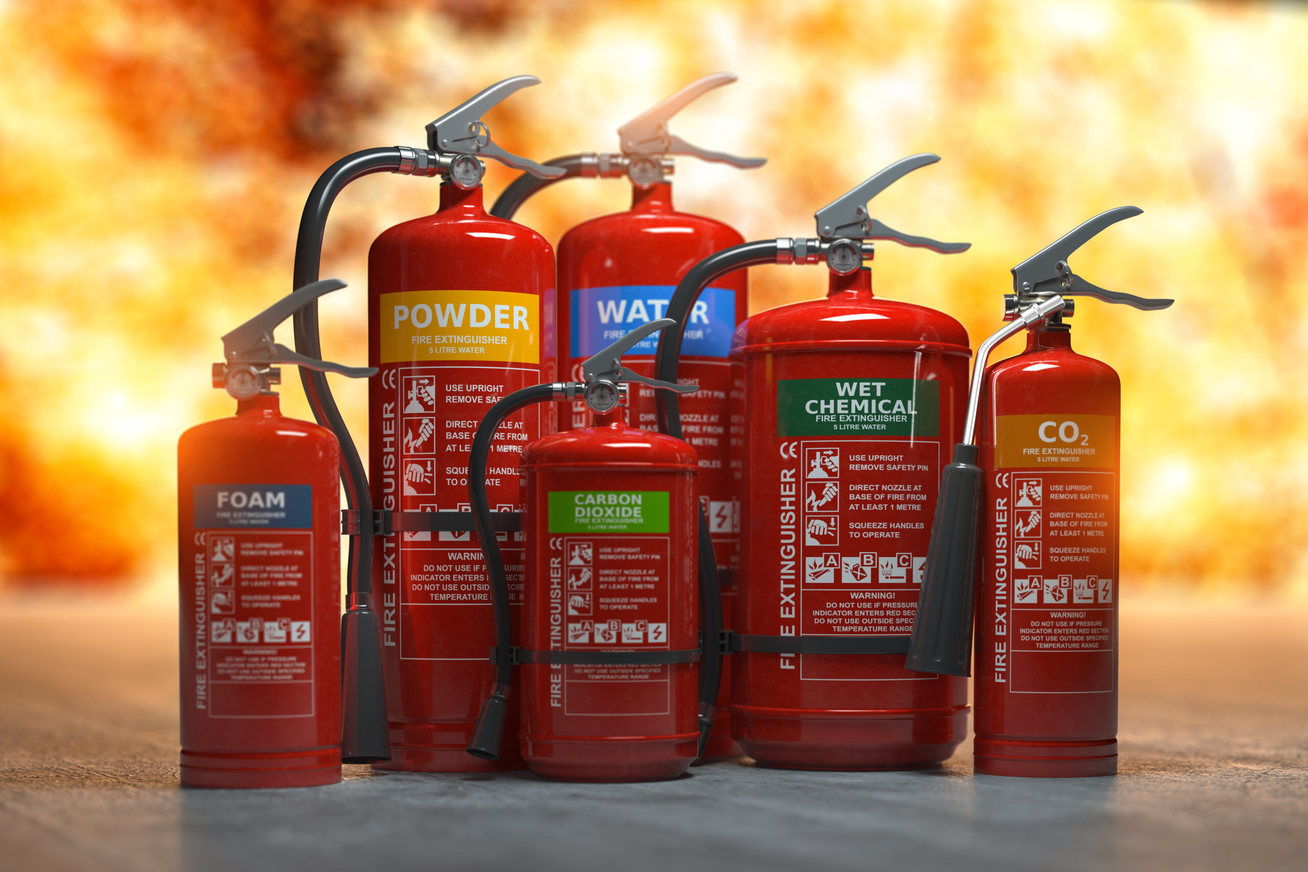 water based fire suppression systems