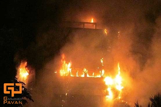 آتش سوزی گسترده در انبار کالا در نزدیکی میدان بهمن تهران – 4 اسفند 1393