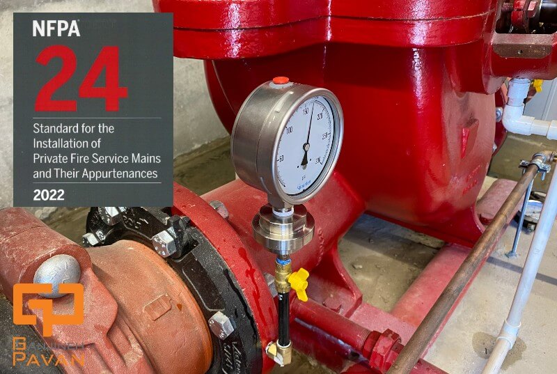 NFPA 24 استاندارد نصب تجهیزات آتش نشانی