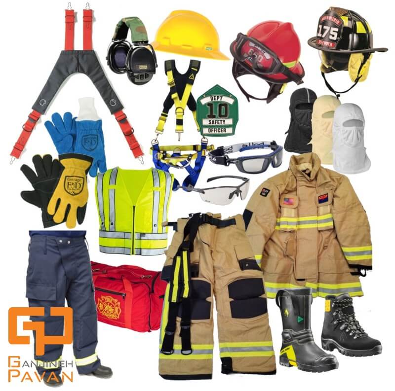 انواع ابزارها و تجهیزات حفاظت فردی آتش نشانی