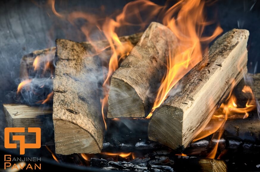 سوختن چوب ها