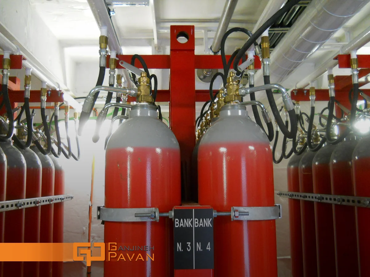 سیستم اطفا حریق گاز CO2