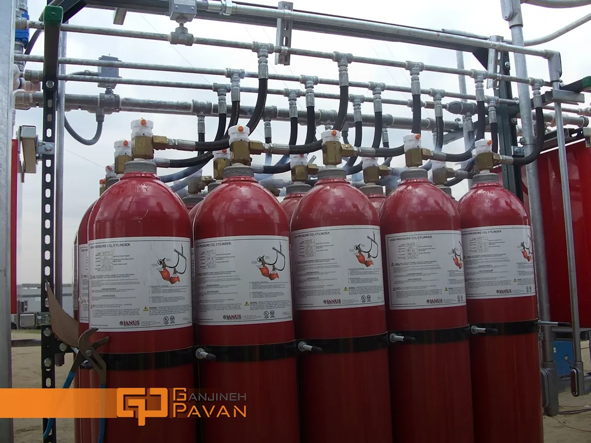 سیستم اطفای حریق گاز CO2