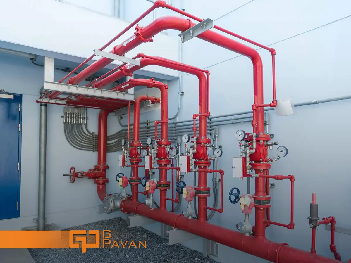 سیستم اطفای حریق سیلابی