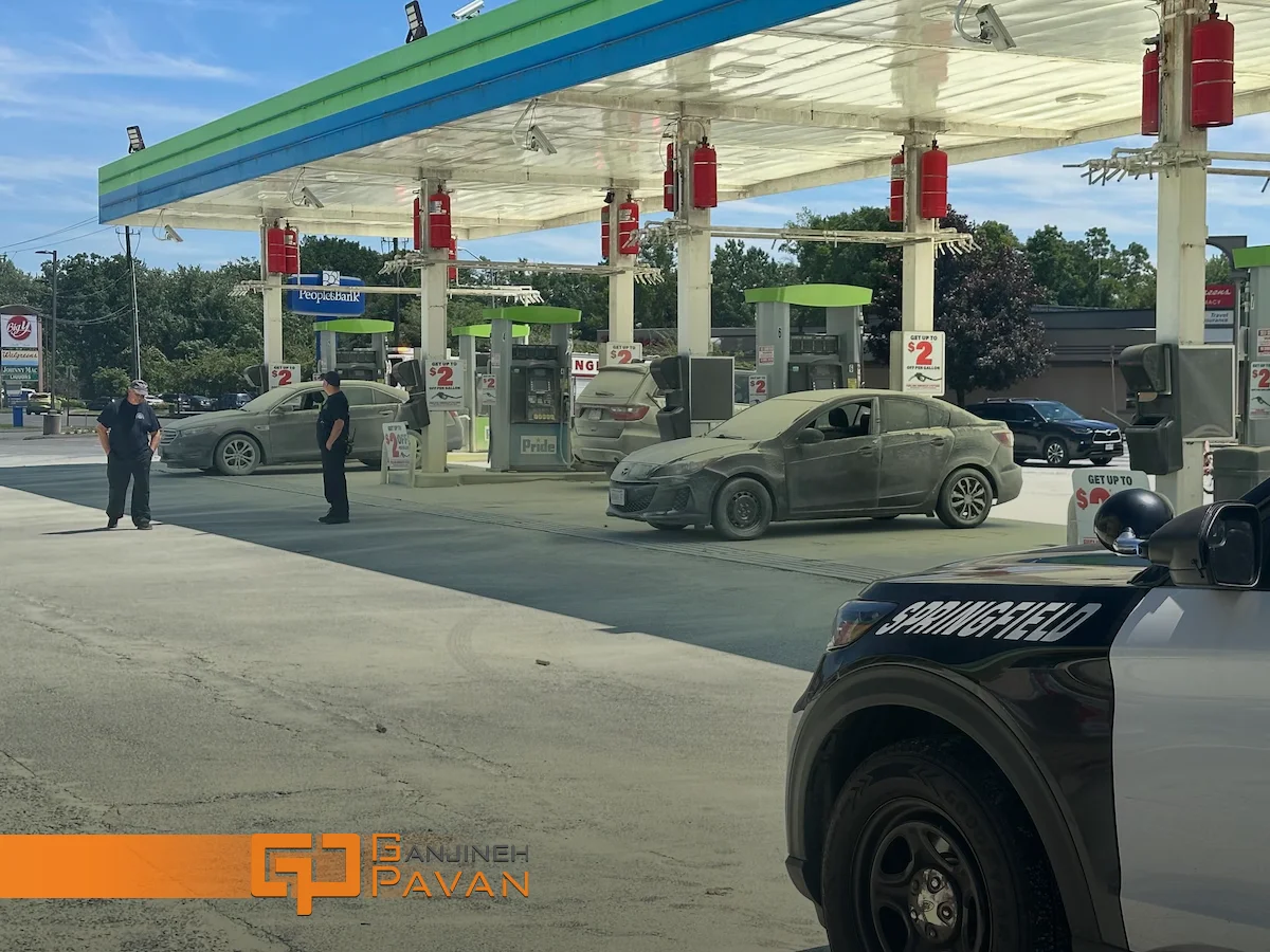 سیستم اطفا حریق در پمپ بنزین